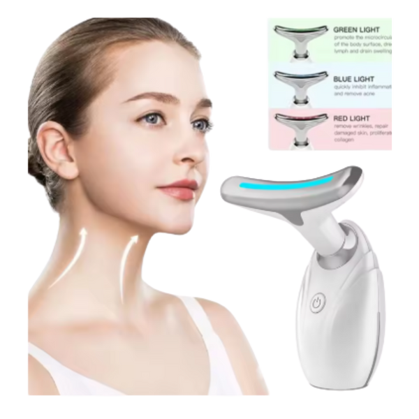 ✨ 3-in-1 Face, Eye & Neck Massager – Younger, Healthier Skin in Just 5 Minutes a Day!